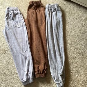 Bundle of 3 Brandy Melville/ John Galt sweatpants